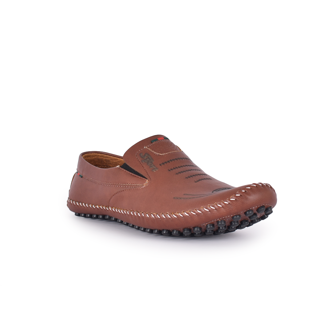 Mocasín Olimpo en sintético PU con suela spansor cosida y bordado artesanal. Elegante, resistente y cómodo para uso diario en Colombia.