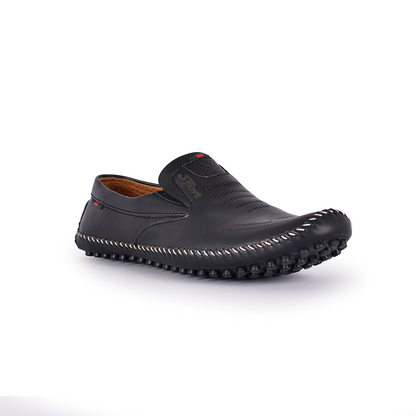 Mocasín Olimpo en sintético PU con suela spansor cosida y bordado artesanal. Elegante, resistente y cómodo para uso diario en Colombia.