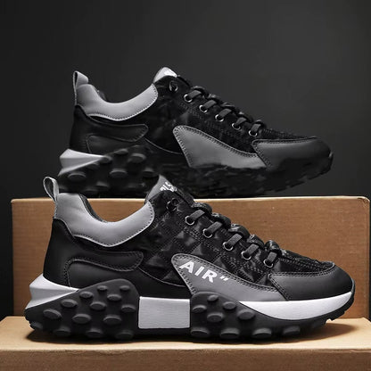 Tenis deportivos Flex Air para hombre con malla transpirable, suela antideslizante y plantilla acolchada. Ideales para uso diario y estilo urbano.