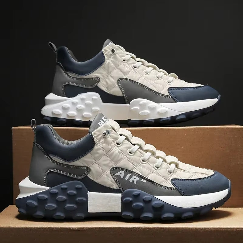 Tenis deportivos Flex Air para hombre con malla transpirable, suela antideslizante y plantilla acolchada. Ideales para uso diario y estilo urbano.