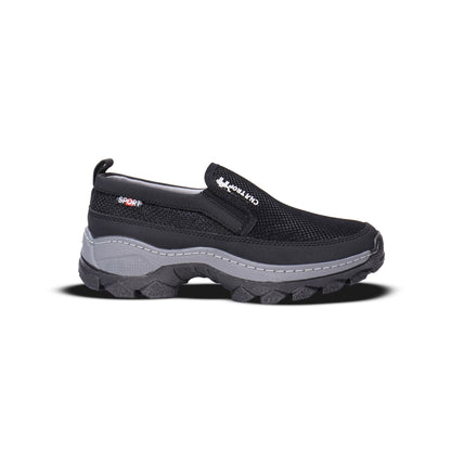 Zapatos Confort Titanium en sintético PU con suela spansor ultraliviana y plantilla Eva Memory anatómica. Comodidad y ligereza para uso diario.
